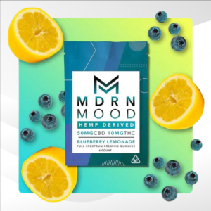 Sachet de 6 Gummies CBD Blueberry-Limonade- – MDRN Mood